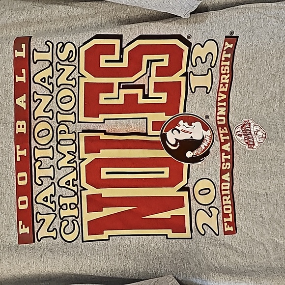 florida state NATIONAL CHAMPIONS XL shirt - Picture 2 of 2